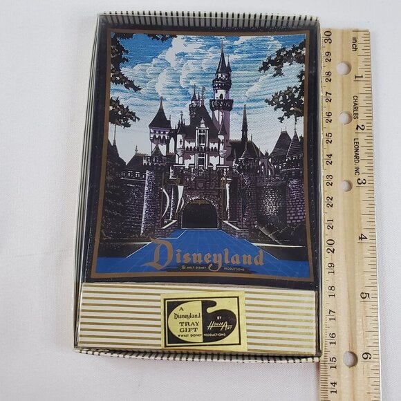 VTG Disneyland Sleeping Beauty Castle Trinket Ash Tray By Houze Art NOS Retired - Picture 4 of 8